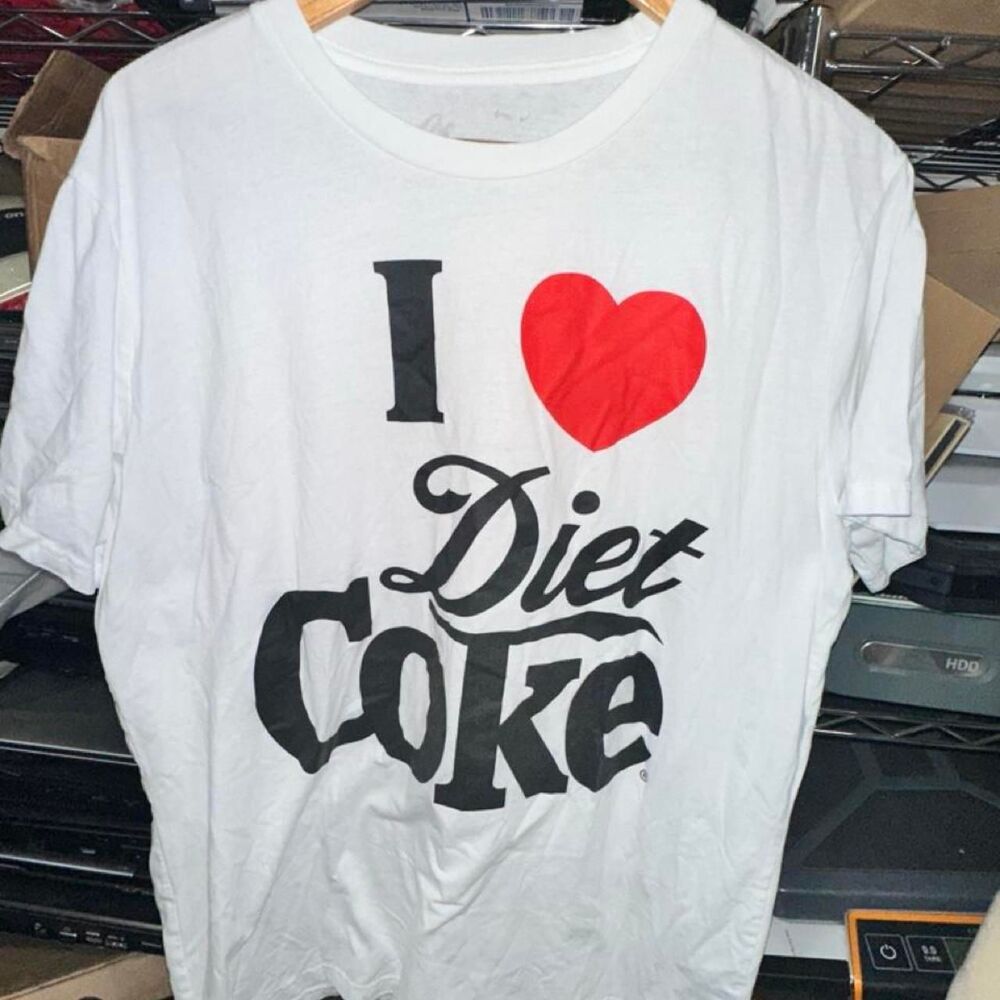 Coca-cola Men's White T-shirt